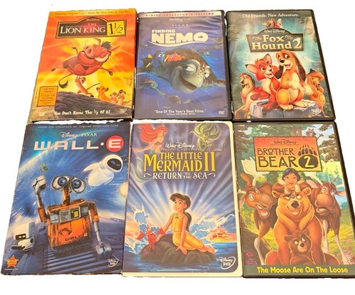 Disney pixar dvd lot 6 - dvd, (6